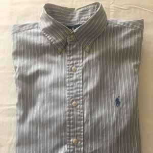 Blue striped (Long-Sleeve) Ralph Lauren